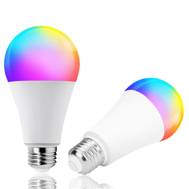 2020 New Arrival SMD2835 E27 9W 806lm A60 Indoor RGB Light Infrared Control Smart Dimmable Remote LED Bulb Lamp